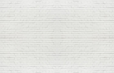 Old white brick wall texture background, texture of whitened masonry wall for background.
