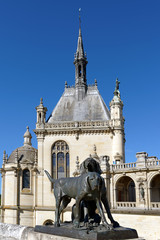 Fototapeta premium Chantilly castle in Picardy region