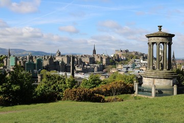 View over Edinburgh