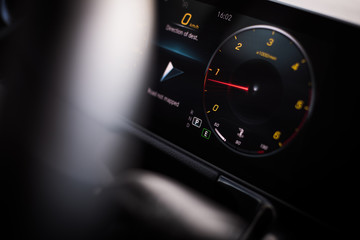 Car digital speedometer