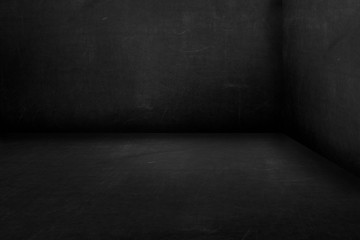 Texture dark concentrate floor with mist or fog