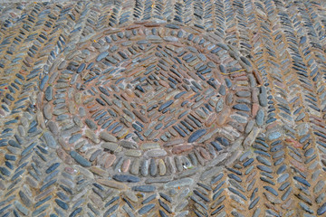 Old stone pavement