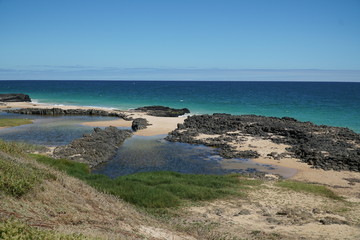 scenic view of an australian beach
