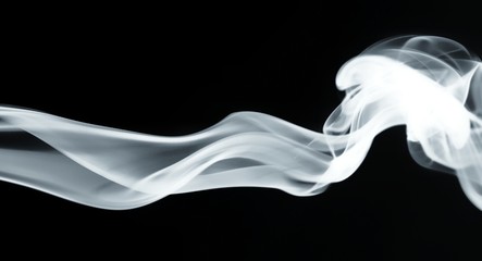 Fototapeta premium abstract smoke on black background