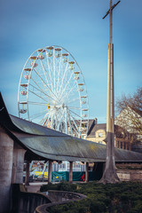 Grande roue au Vieux march&eacute; &agrave; Rouen