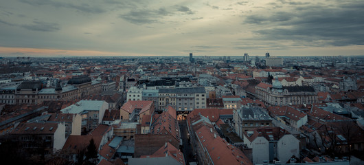 Obraz premium Zagreb city center, Croatia