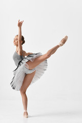 young dancer in rehearsal