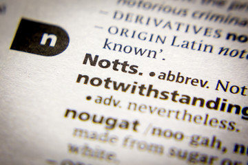 Word or phrase Notts. in a dictionary.