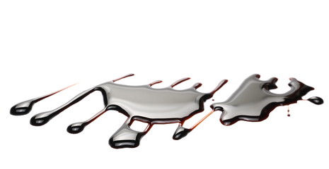 Soy sauce isolated on white background