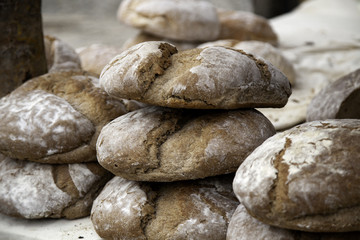 Fototapeta na wymiar Healthy wholemeal bread