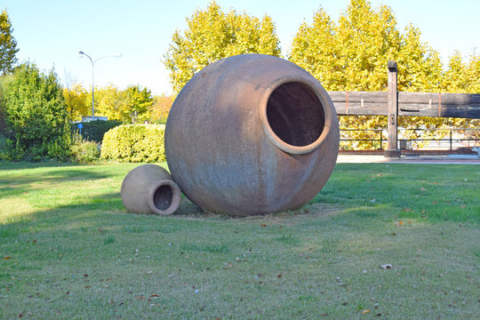 Parque Publico en provincia de Barcelona Espa&ntilde;a