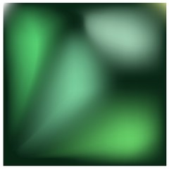 Dark GREEN vector blurred background. Colorful illustration in abstract style with gradient. Elegant background for a book. Modern stylish vague texture. New design for ad, poster, banner of website