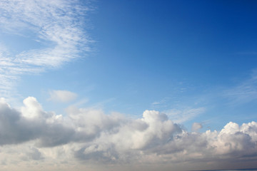 Fototapeta premium blue sky with clouds