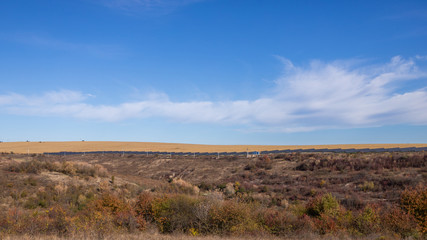 lots of solar panels on the field