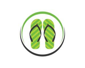 slippers vector icon illustration design