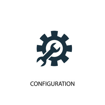 configuration icon. Simple element illustration. configuration concept symbol design. Can be used for web and mobile.