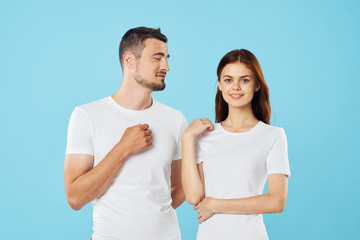 portrait of young couple