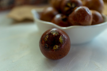 medlar is a brownish fruit of the winter