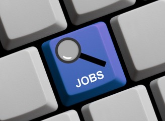 Im Internet nach Jobs suchen