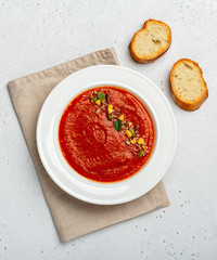 Pureed vegetable soup