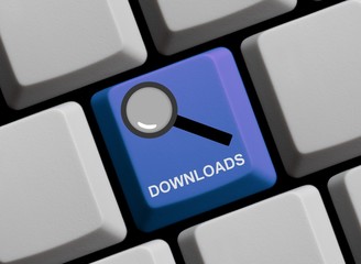Im Internet nach Downloads suchen