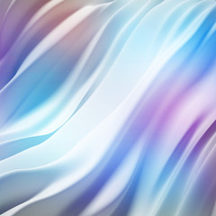 Beautiful luxury elegant backdrop with silk fabric drapery. 3d illustration, 3d rendering.