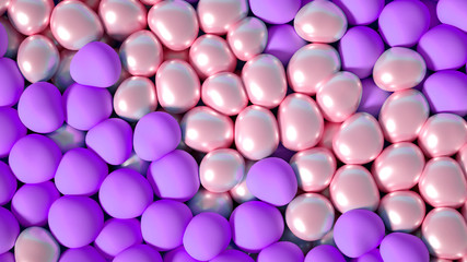 Beautiful background with geometric shape. 3d illustration, 3d rendering.