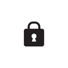 Lock icon symbol vector illustration