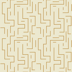 Abstract dash lines background seamless pattern vector.