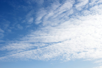 Fototapeta premium Blue sky with clouds