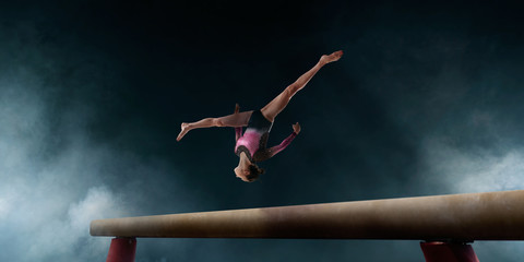 Female gymnast.
