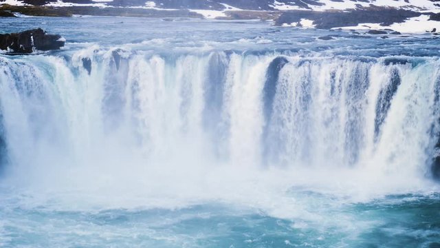 Waterfall Nature landscape in Iceland