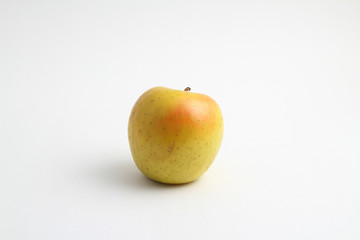 green apple isolated on white background