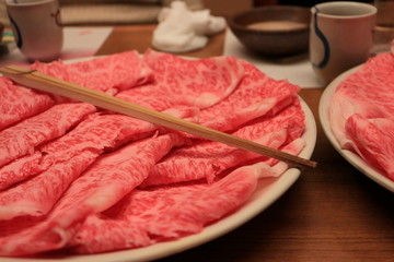 しゃぶしゃぶ用薄切り牛肉