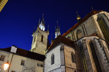 National Cultural Monument of the Czech Republic Church of Our Lady before Tyn