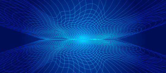 Fototapeta premium 3d big data abstract background