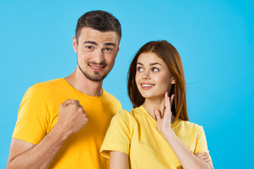 Fototapeta premium portrait of young couple