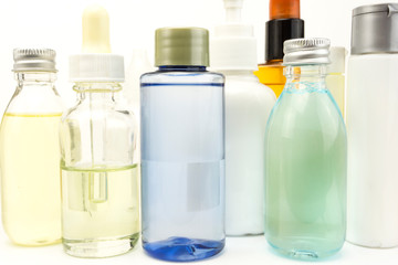 foundation and face care product bootle 