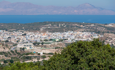Fototapeta na wymiar Mittelmeer Küstenlandschaft im Süden von der Insel Kos Griechenland