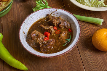 Chadian Bangaou  lamb stew