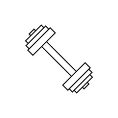 barbell icon design vector. Modern style
