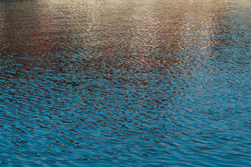 Landscape with MARS. Red stones, red granite, red earth.