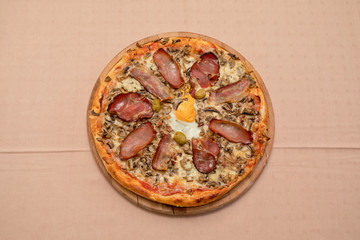 Proscuitto Pizza Top