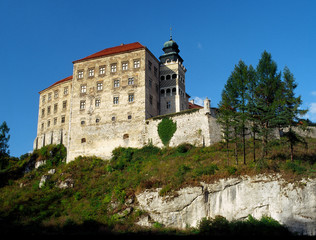 castle in Pieskowa Skala, Ojcow National Park, Poland - October, 2006