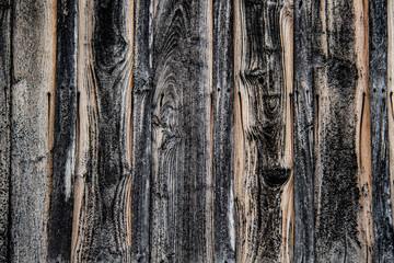 Brown wood texture. Abstract background, empty template..The wooden background traces the rain.