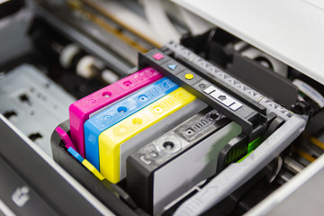 An ink cartridge or inkjet cartridge is a component of an inkjet printer that contains the ink four...