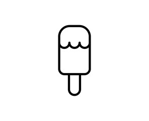 Ice cream line icon