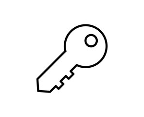 Key premium line icon