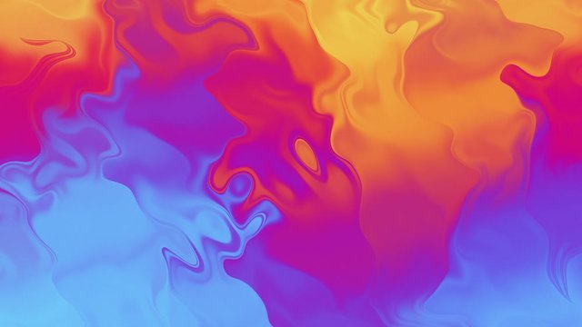 Futuristic neon liquid flowing animation abstract colorful gradient motion graphic design