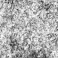 Urban grunge background black and white. Vector template of old vintage texture. Abstract pattern of dirt, dust, cracks